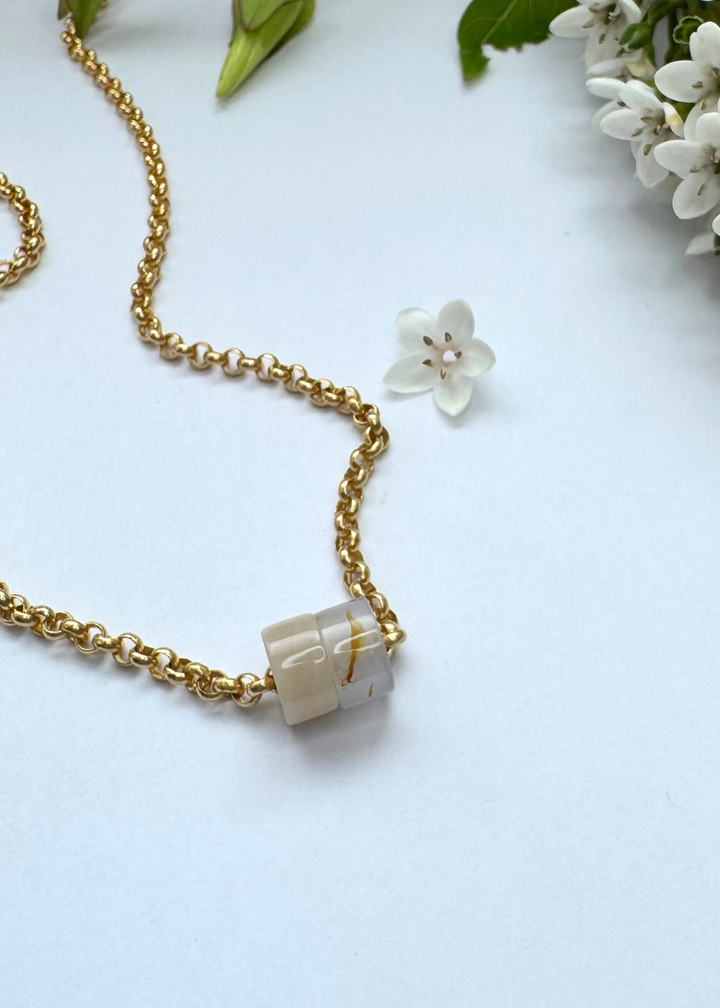 Collar Sabiduría Karma Oro