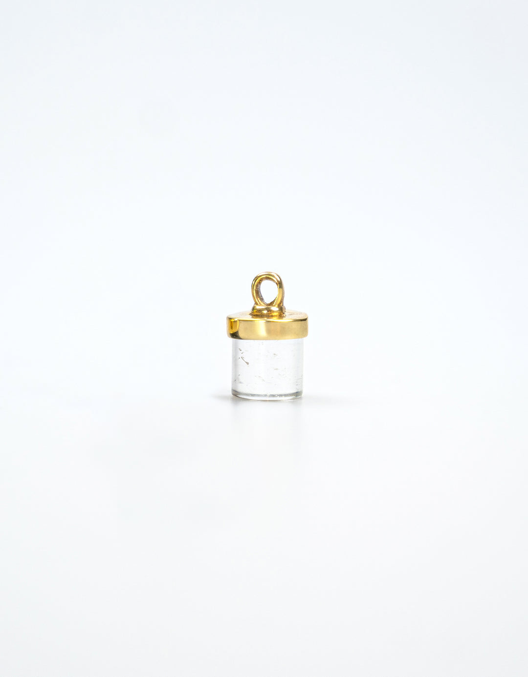 Bergkristall Charm (Gold / Silber)