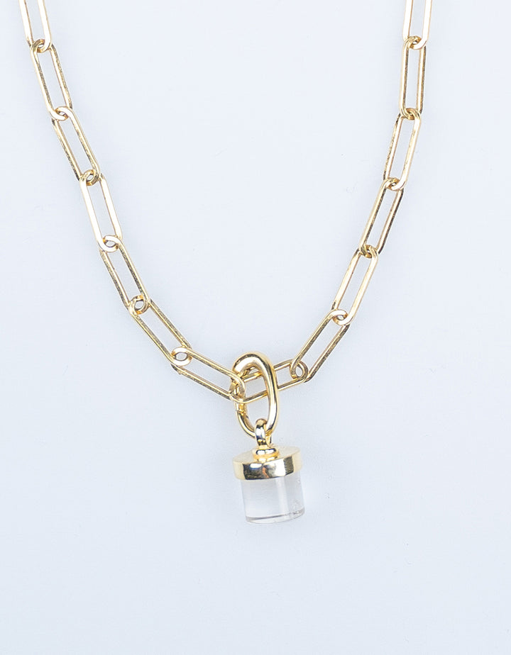 Wisdom Karma Necklace Gold