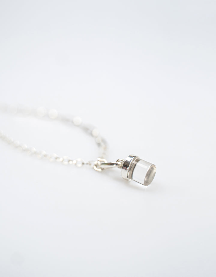 Wisdom Karma Necklace Silver