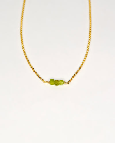 Soulkiss Necklace 'Peridot'