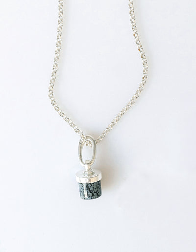 Intuition Karma Necklace Silver